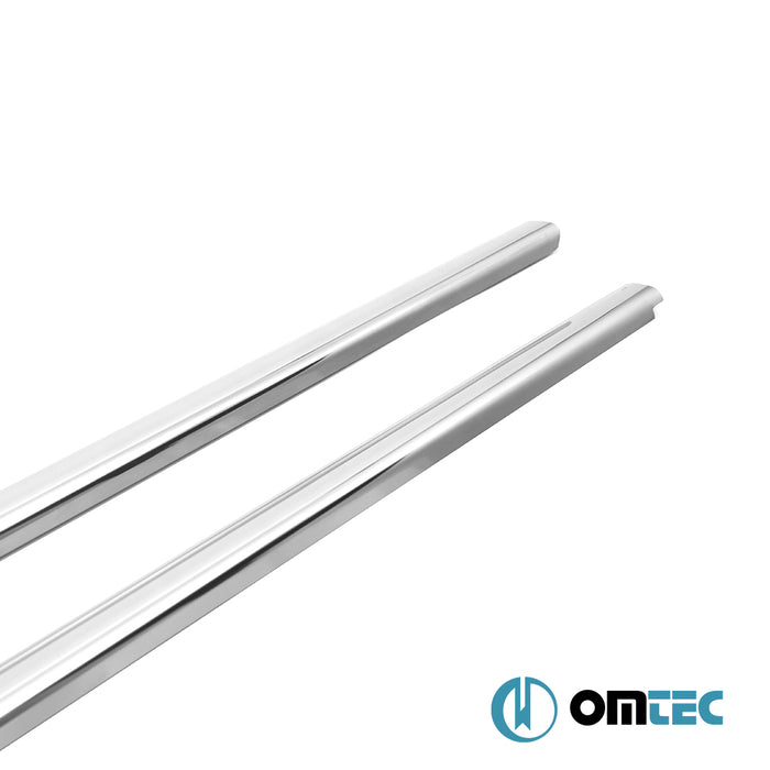 Cam Çıtası 2 Prç. P.Çelik (Parlak)  - Ford Tourneo Courier - MVN V769  - (2023-)