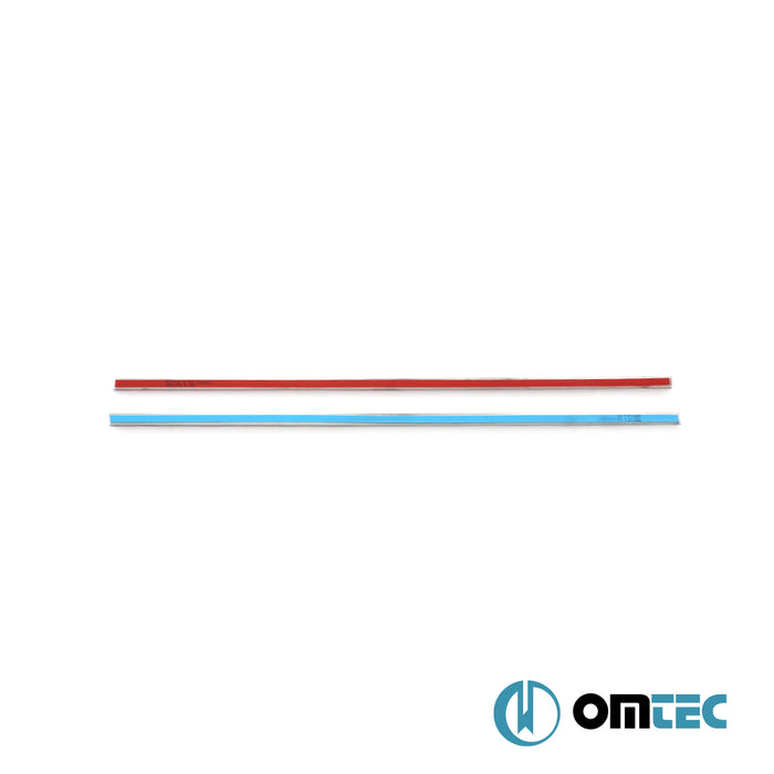 Cam Çıtası 2 Prç. P.Çelik (Parlak)  - Ford Tourneo Courier - MVN V769  - (2023-)