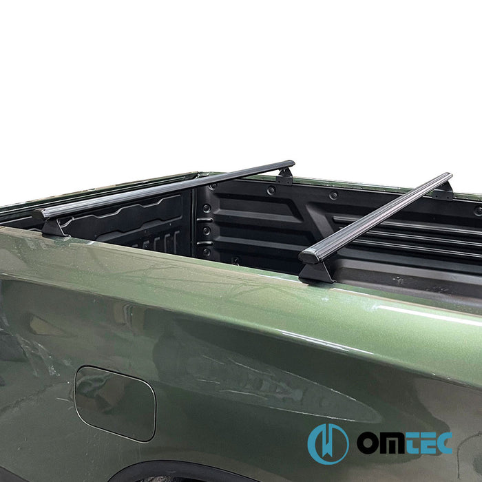 Kasa Boldbarı (Siyah) 2 Prç. Alu. - Volkswagen Amarok - PK II  - (2022-)