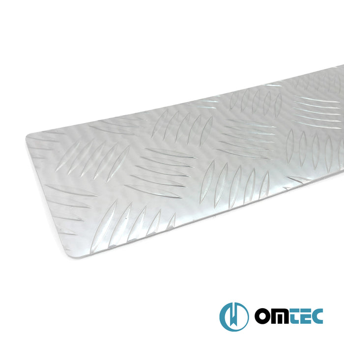 Pare chocs arrière ( effet brossé ) Aluminium - Volkswagen T7 Transporter - VAN T7 - (2024-)