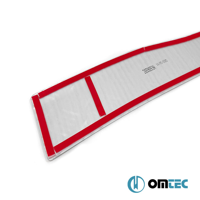 Pare chocs arrière ( effet brossé ) Aluminium - Volkswagen T7 Transporter - VAN T7 - (2024-)