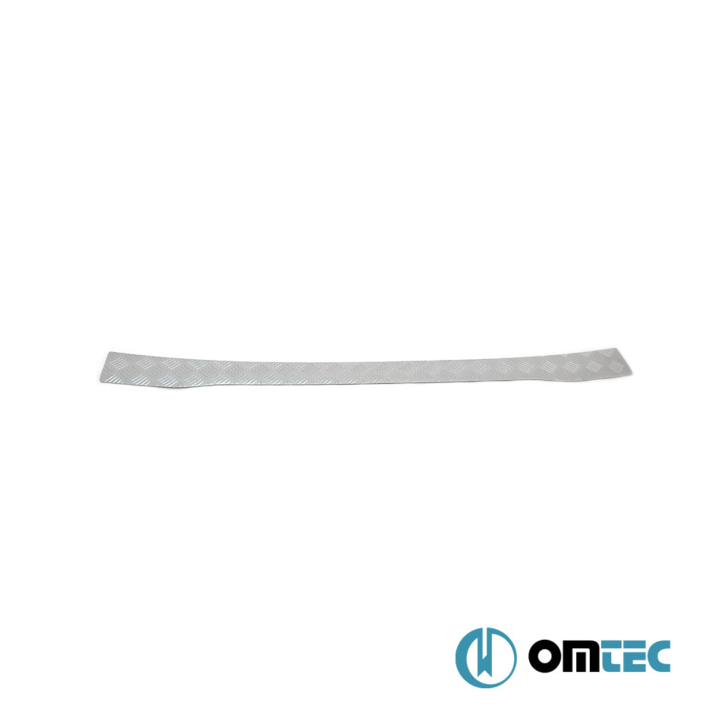 Rear Bumper Sill Cover (Silver Anodized) Aluminium - Ford Tourneo Cust ...
