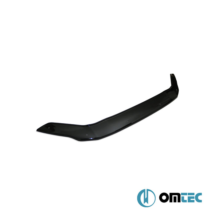 Bonnet Deflector (Black) ABS - Ford Transit Custom - VAN V710  - (2023-)