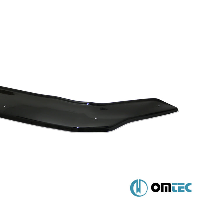 Bonnet Deflector (Black) ABS - Ford Tourneo Custom - VAN V710  - (2023-)