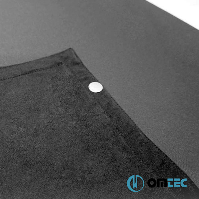 Camper Van Curtains w/Magnet (Black-Black) 3 Pcs. - Ford Tourneo Custom - VAN V710  - (2023-)