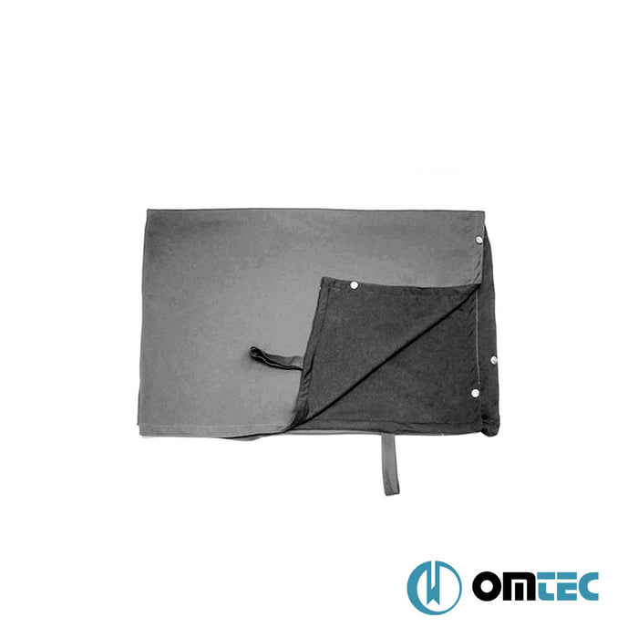 Camper Van Curtains w/Magnet (Grey-Black) 3 Pcs. - Ford Transit Custom - VAN V710  - (2023-)