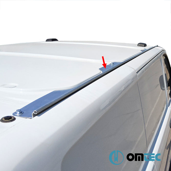 Awning Rail V2 (Silver-L1-RHD) 1 Pcs. Alu. - Ford Transit Custom - VAN V710  - (2023-)