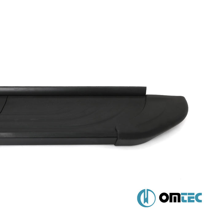 Side Step (APA-Black) 2 Pcs. L2 - Ford Transit Custom - VAN V710  - (2023-)