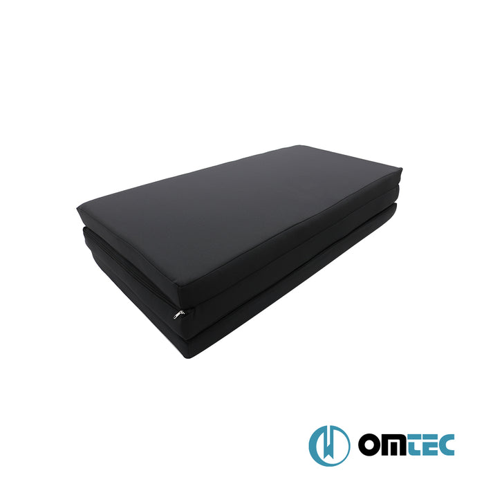 Foldable Rear Mattress (Black) 1 Pcs. (8 cm Foam/24 Density) - Ford Tourneo Custom - VAN V710  - (2023-)