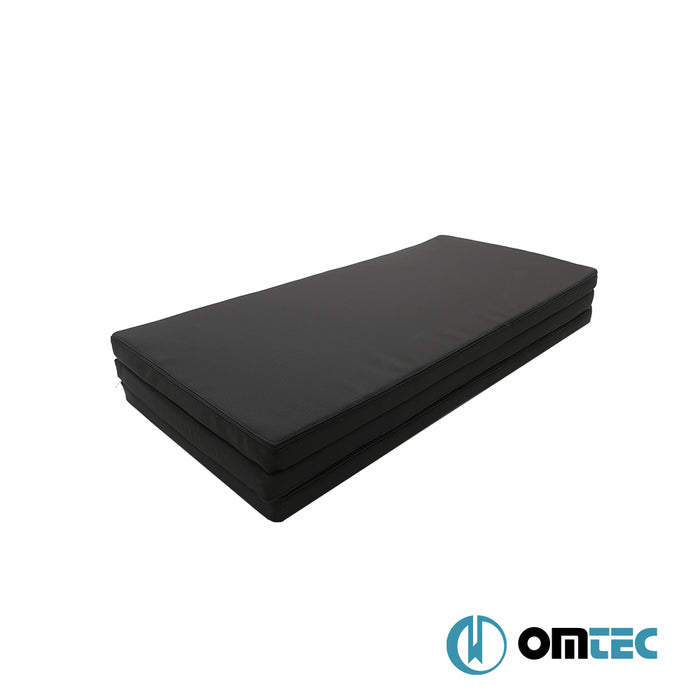 Foldable Rear Mattress (Black) 1 Pcs. (6 cm Foam/18 Density) - Ford Tourneo Custom - VAN V710  - (2023-)