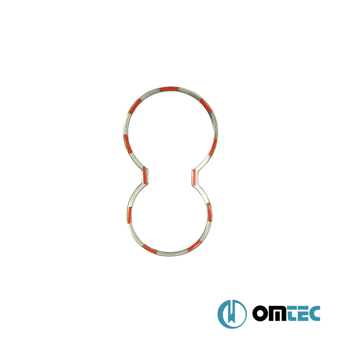 Cup Holder Frame S.Steel - Hyundai İx35 - SUV LM  - (2010-2015)