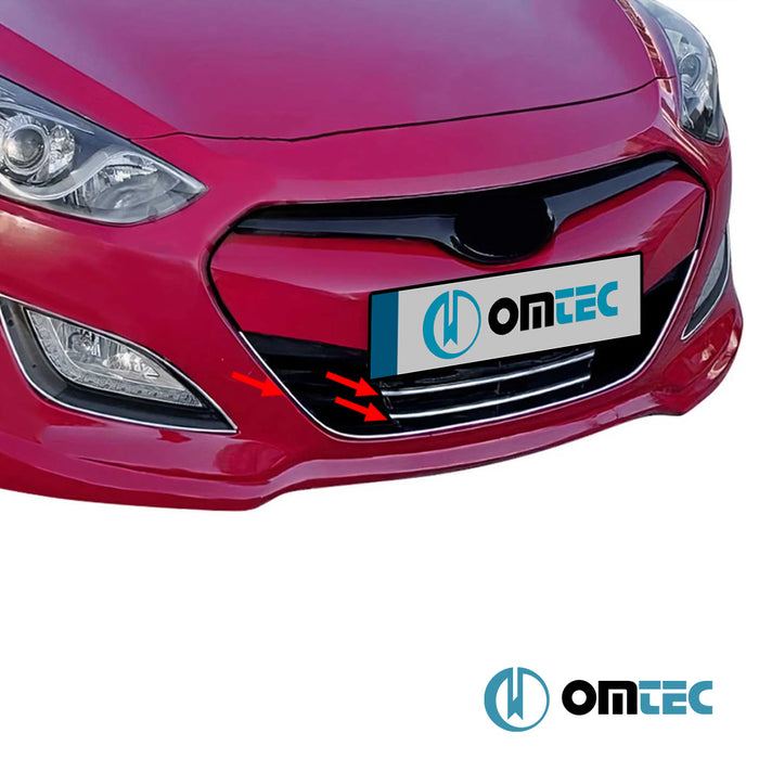 Ön Panjur 4 Prç.P.Çelik - Hyundai İ30 - HB 5D GD  - (2012-2016)