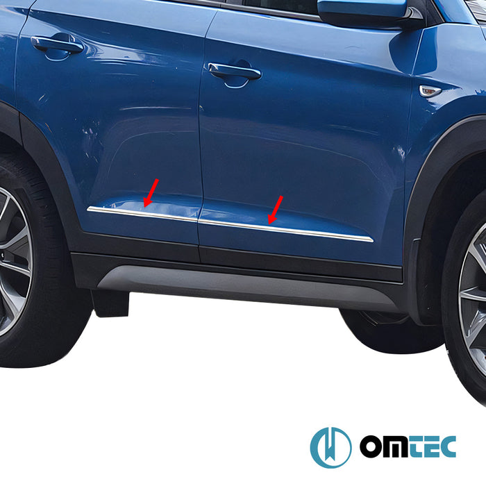 Yan Kapı Çıtası 4 Prç. P.Çelik - Byd Seal U Dm-İ - SUV   - (2023-)