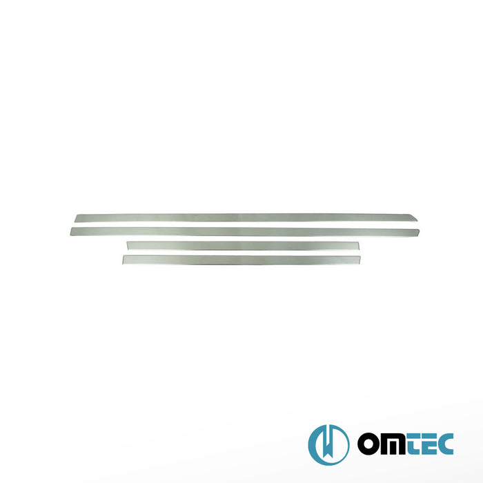 Door Streamer 4 Pcs. S.Steel (Brushed)  (Design Atto) - Byd Atto 3 - SUV I  - (2022-)