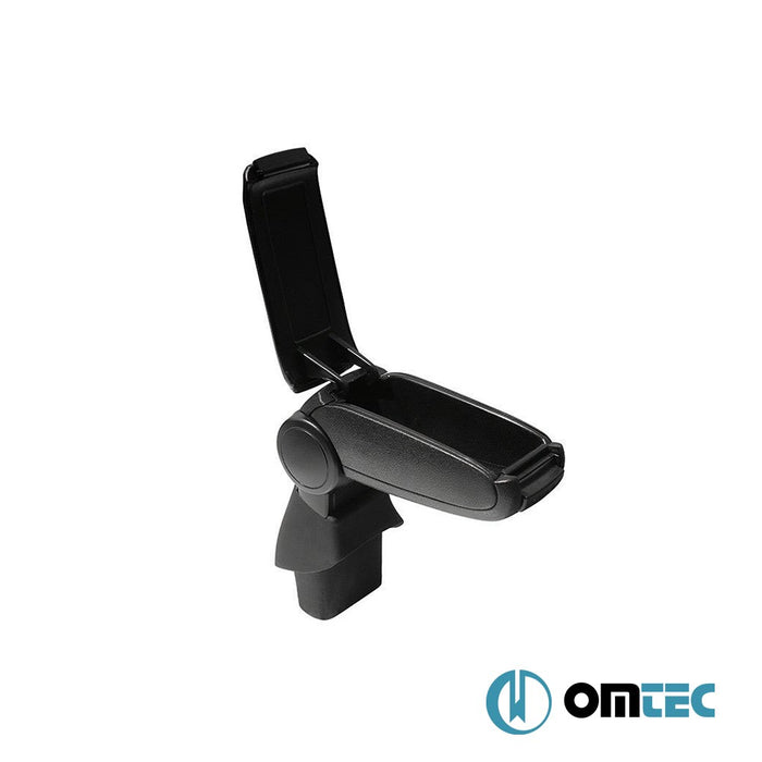 Armrest Box V1 (Leatherette+ABS Adapter) Black - Hyundai İ10 - HB 5D IA  - (2013-2019)