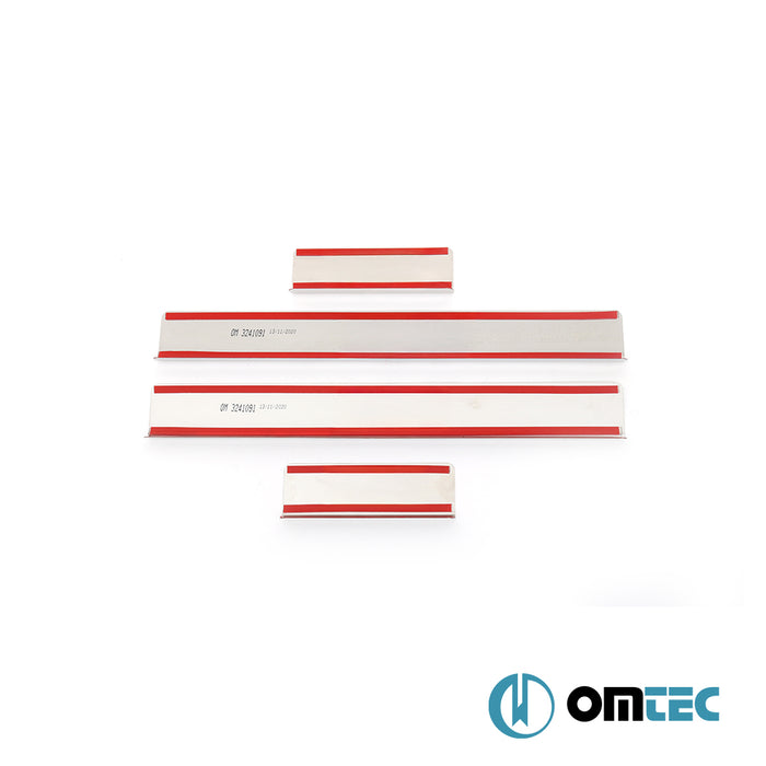 Kapı Eşiği 4 Prç. P.Çelik - Hyundai İ20 - HB 5D GB  - (2014-2020)