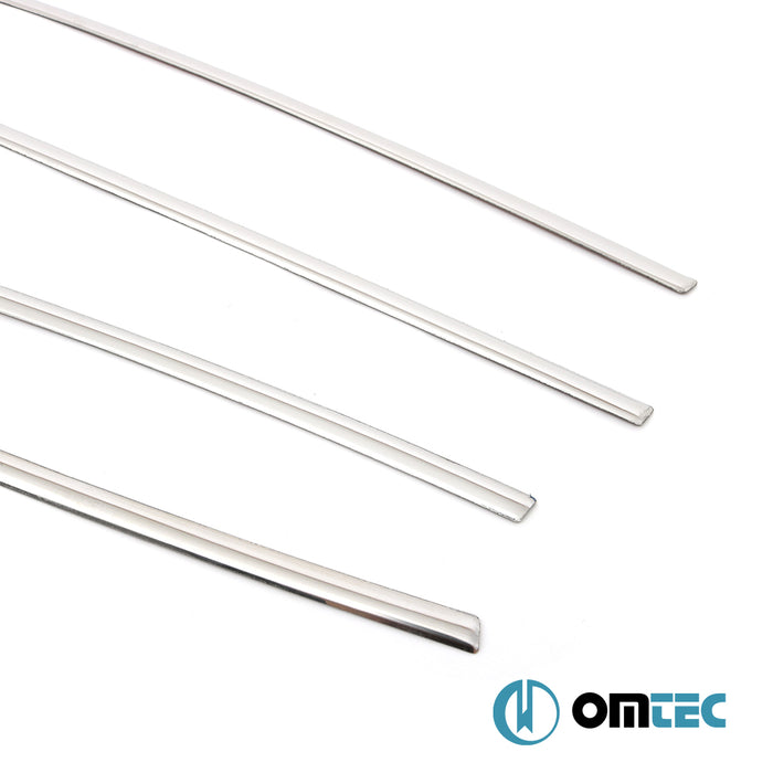 Window Trim Cover 6 Pcs. S.Steel - Hyundai İ10 - HB 5D AC3  - (2019-)