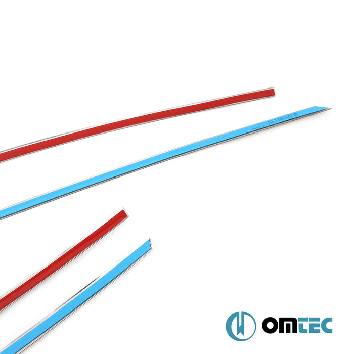 Window Trim Cover 6 Pcs. S.Steel - Hyundai İ10 - HB 5D AC3  - (2019-)