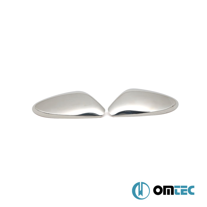 Rétroviseur - Coquilles chromées en inox - 2 pièces - Hyundai İ30 - SW GD  - (2012-2016)