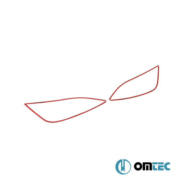 Feu anti brouillard - Contours chromé en inox  - 2 pièces - Hyundai İ30 - HB 5D GD  - (2012-2016)