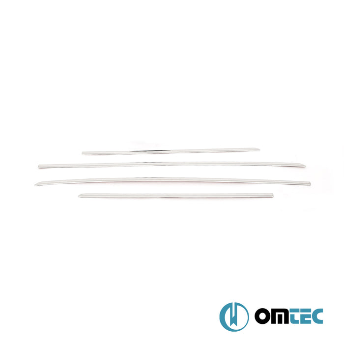 Side Door Trim 4 Pcs. S.Steel - Kia Cee'D - HB 5D JD  - (2012-2018)