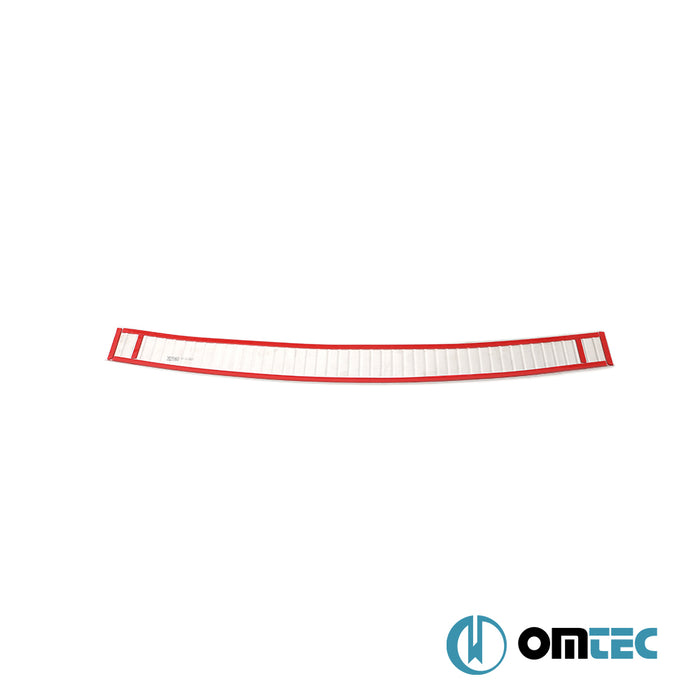 Pare chocs arrière - Seuil chromé en inox - Kia Carens - SW RP  - (2012-2022)