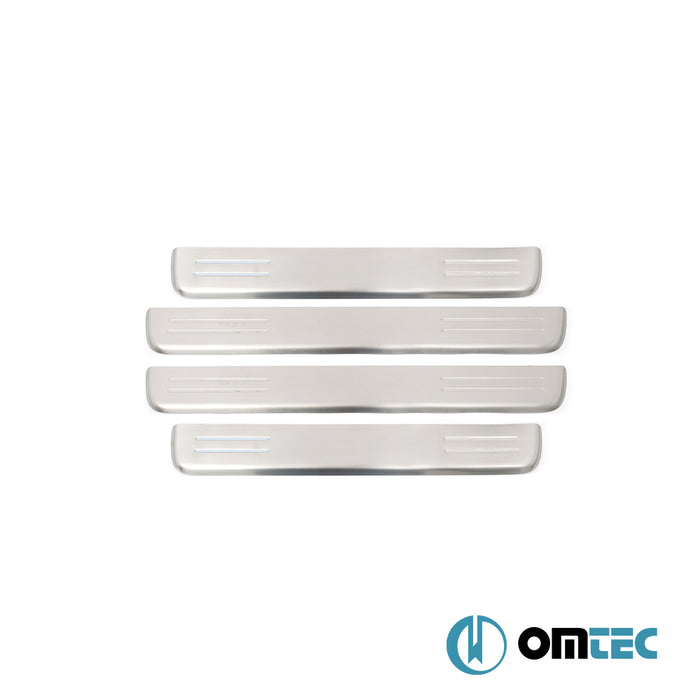 Kapı Eşiği 4 Prç. P.Çelik - Kia Carens - SW RP  - (2012-2022)