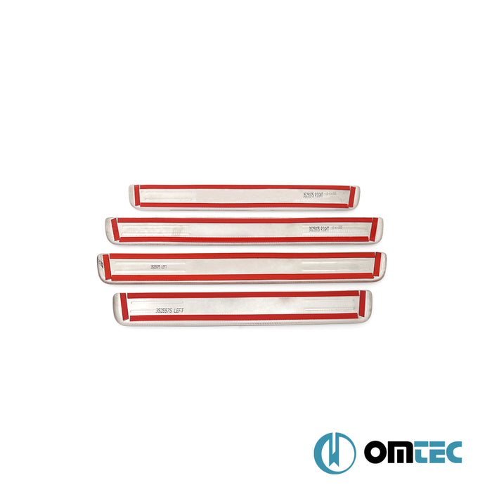 Kapı Eşiği 4 Prç. P.Çelik - Kia Carens - SW RP  - (2012-2022)