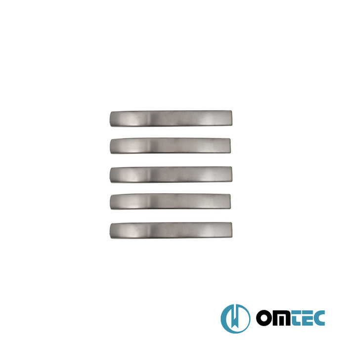 Kapı Kolu 5 Prç. P.Çelik Siyah (Taşlı) - Mercedes-Benz Vito - VAN W447  - (2014-)