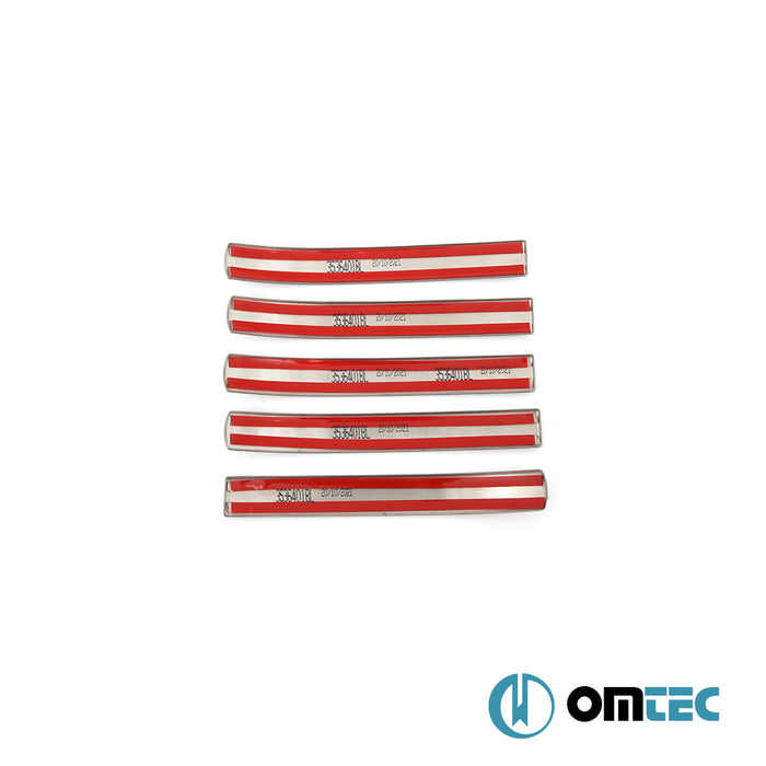 Kapı Kolu 5 Prç. P.Çelik Siyah (Taşlı) - Mercedes-Benz Vito - VAN W447  - (2014-)