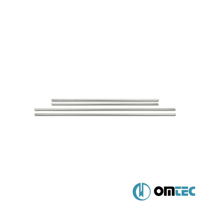 Cam Çıtası 4 Prç. P.Çelik - Renault Scenic - MPV III FL - (2013-2015)