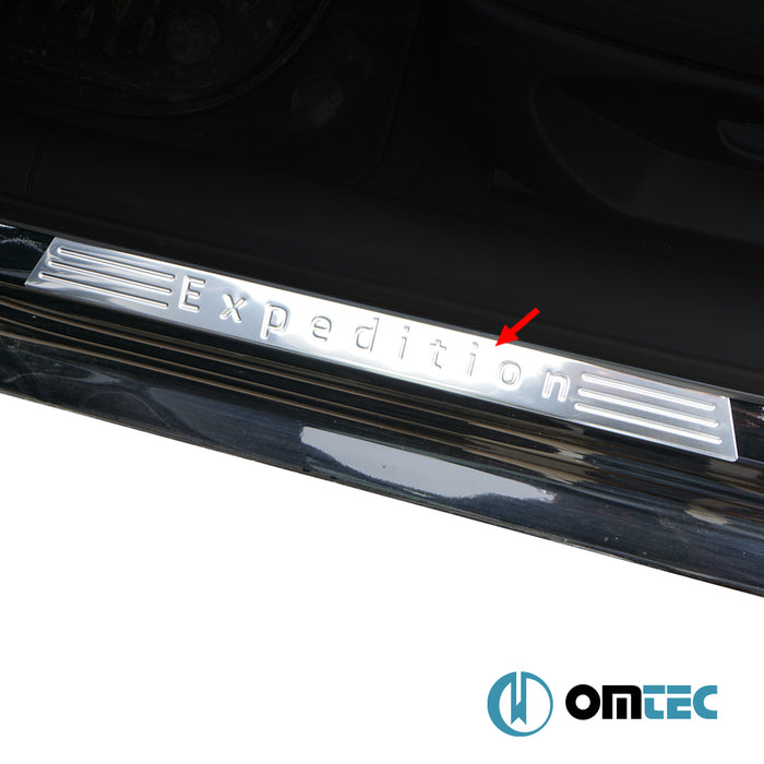 Door Sill (Expedition) 4 Pcs. S.Steel - Skoda Citigo - HB 5D I  - (2011-2020)