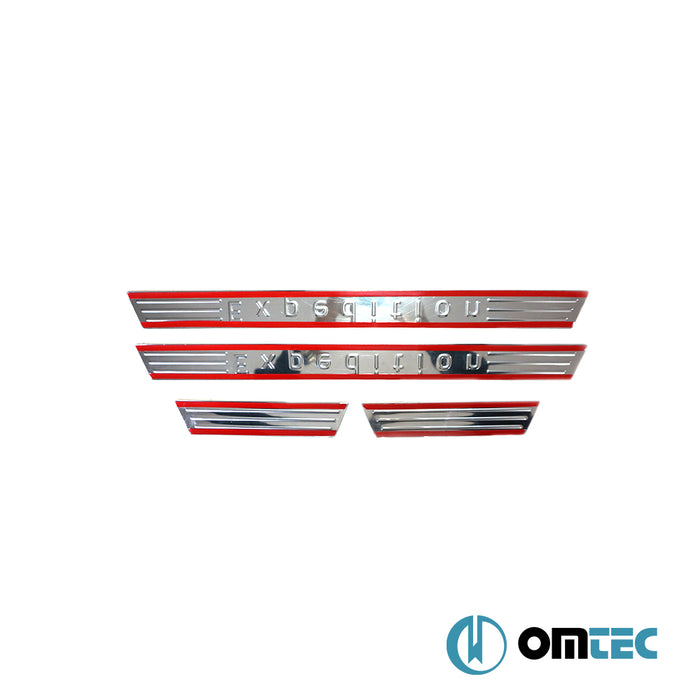 Door Sill (Expedition) 4 Pcs. S.Steel - Skoda Citigo - HB 5D I  - (2011-2020)