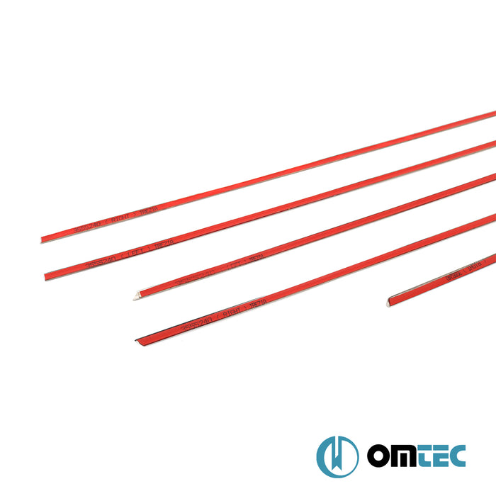 Window Trim Cover 6 Pcs.S.Steel - Subaru Forester - SUV SJ  - (2013-2019)