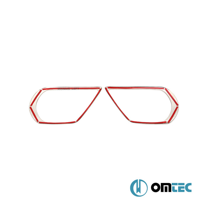 Fog Light Trim 2 Pcs. S.Steel - Subaru Forester - SUV SJ  - (2013-2019)