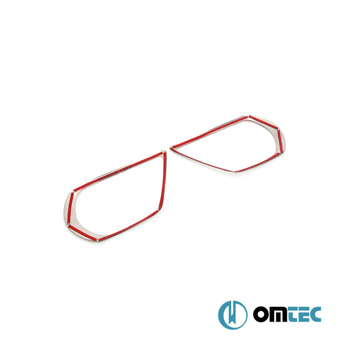 Fog Light Trim 2 Pcs. S.Steel - Subaru Forester - SUV SJ  - (2013-2019)