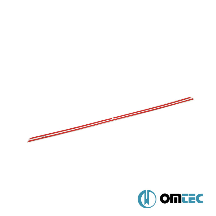 Tailgate Trim Line S.Steel - Suzuki Swift - HB 5D AZG  - (2010-2017)