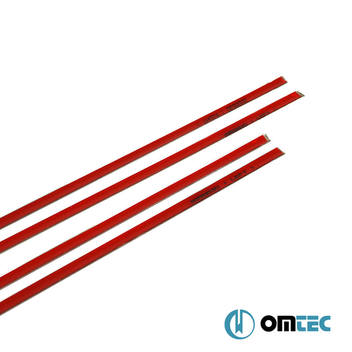 Contours de vitre latèrale - Baguettes chromées en inox - 4 pièces - Suzuki Sx4 S-Cross - SUV JY  - (2013-2021)