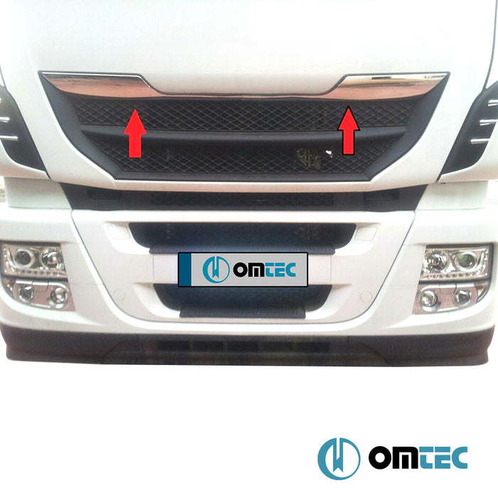 U Formlu Ön Panjur 2 Prç.P.Çelik - Iveco Stralis Hi-Way - LDT I FL - (2014-2019)