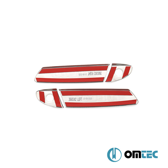 Door Handle Covers 4 Pcs. S.Steel - Iveco S-Way - LDT I  - (2020-)