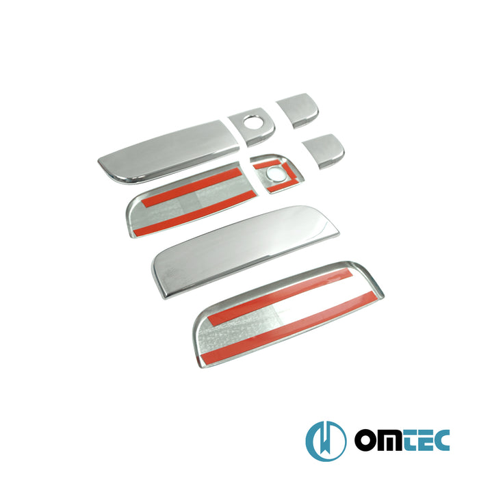 Door Handle Cover 8 Pcs. S.Steel - Kia Soul - SUV AM  - (2008-2013)