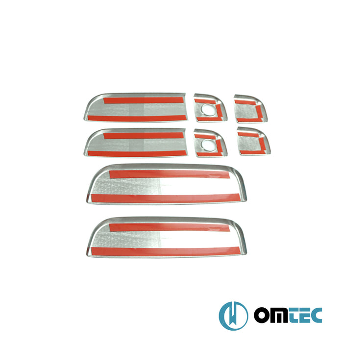 Door Handle Cover 8 Pcs. S.Steel - Kia Soul - SUV AM  - (2008-2013)
