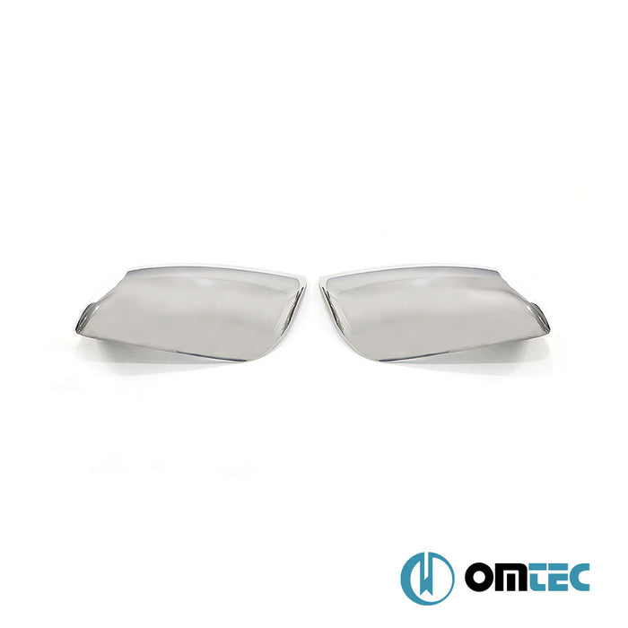 Mirror Cover 2 Pcs. S.Steel (Gloss) - Kia Venga - HB 5D YN - (2009 - 2019)