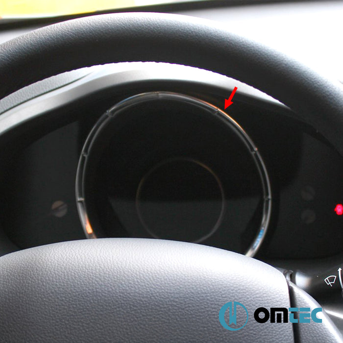 Speedometer Frame 1 Pc. S.Steel - Kia Sportage - SUV SL  - (2010-2015)