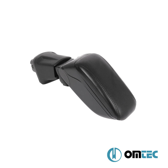 Armrest Box (Leatherette+Sliding+ABS Adapter) Black - Kia Picanto - HB 5D TA - (2011 - 2017)