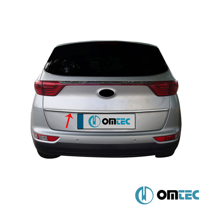 Coffre - Baguette chromée en inox - Kia Sportage - SUV QL  - (2015-2021)