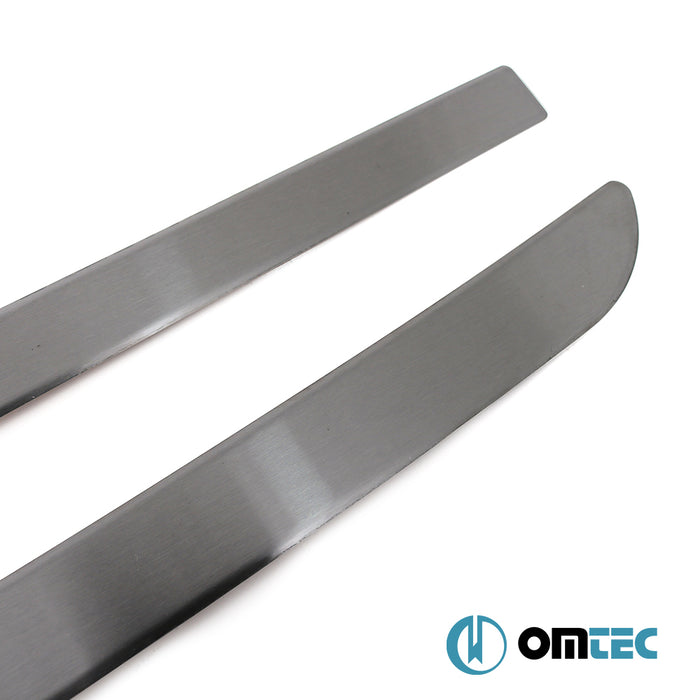 Yan Kapı Çıtası 4 Prç. P.Çelik (Siyah - Taşlı) - Kia Ceed - HB 5D CD - (2018 - )