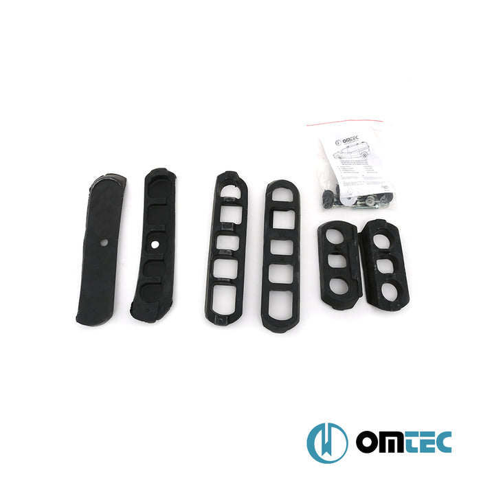 Barres de Toit Longitudinales 2 Pcs.(Rouge-L3) - Mercedes-Benz Vito - VAN W639  - (2003-2014)