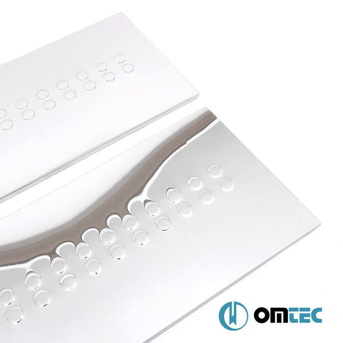 Exclusive Door Sill Cover 2 Pcs. S.Steel - Mercedes-Benz Sprinter - VAN W901/W903  - (1995-2006)