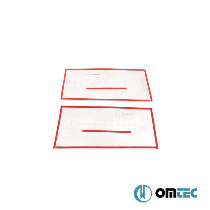 Exclusive Door Sill Cover 2 Pcs. S.Steel - Mercedes-Benz Sprinter - VAN W901/W903  - (1995-2006)